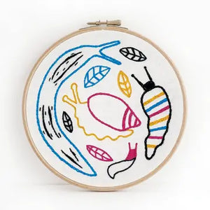 Budgiegoods Embroidery Kit - Slugs