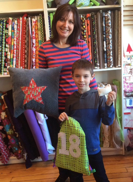 Parent and Child Sewing Classes - BROOKLINE
