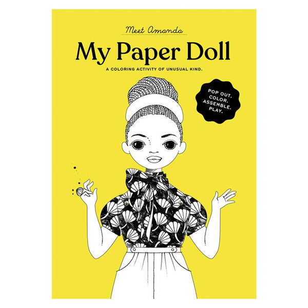 Paper Doll Coloring Kits