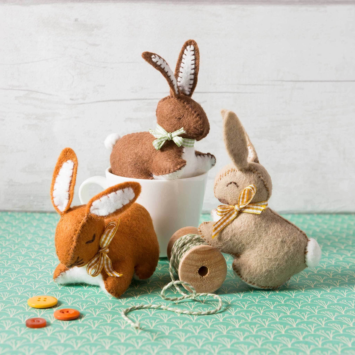 Bunnies Felt Craft Kit – Hipstitch