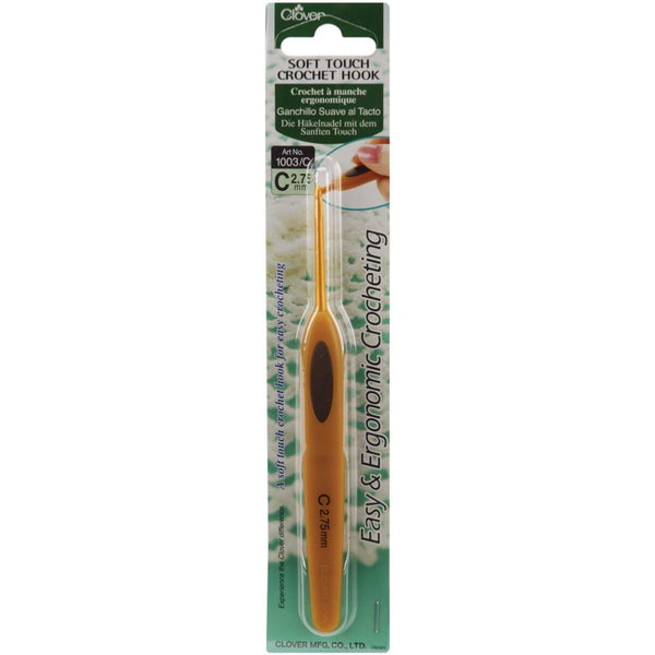 Clover Soft Touch Steel Crochet Hook