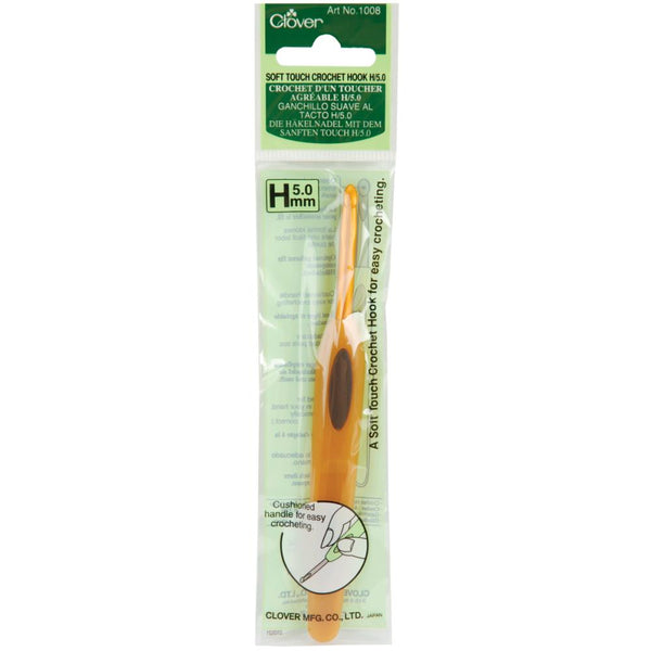 Clover Soft Touch Steel Crochet Hook