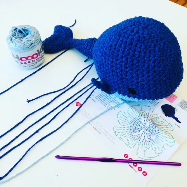 Whale Amigurumi Crochet Kit – Club Crochet