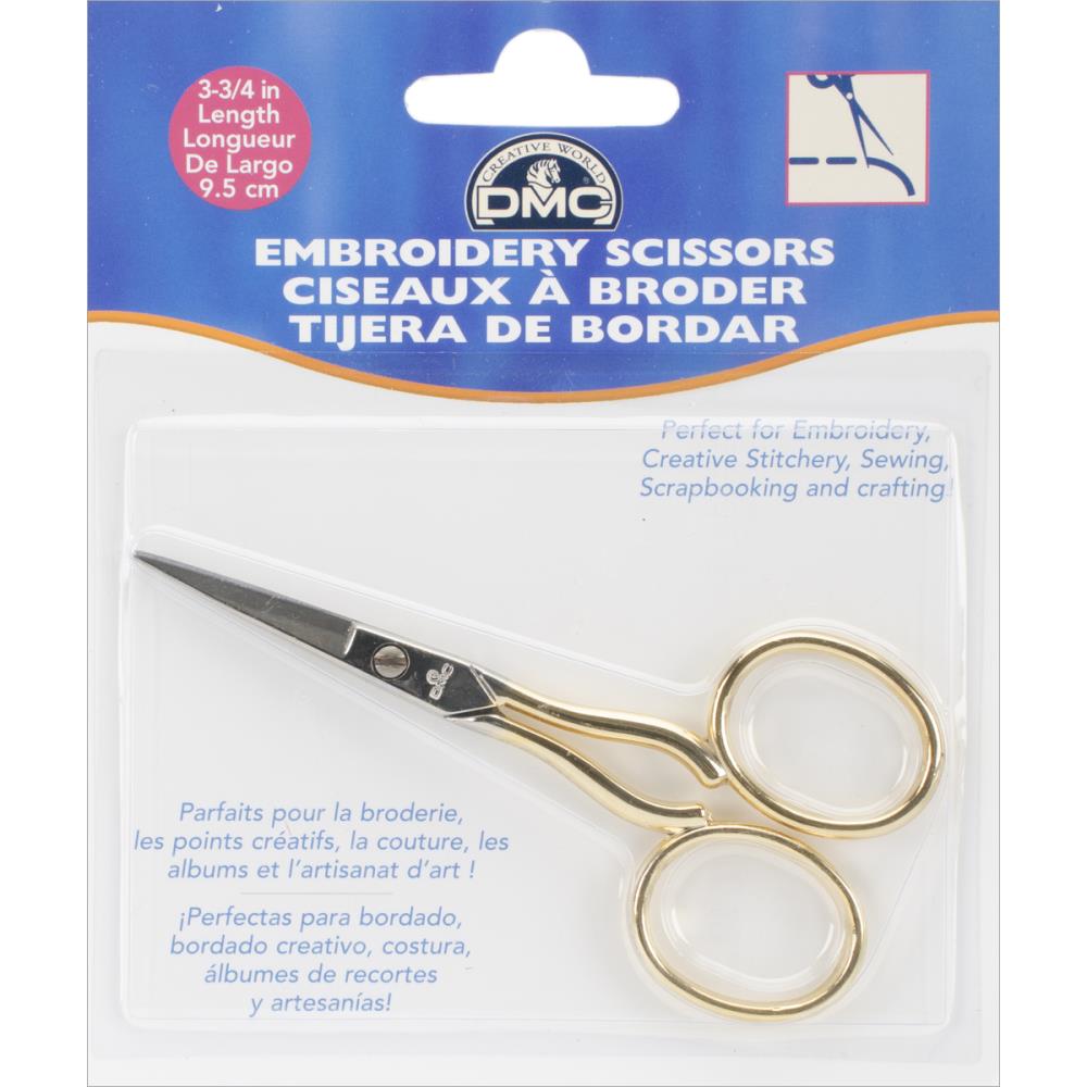 Curved Embroidery Scissors Large 4in