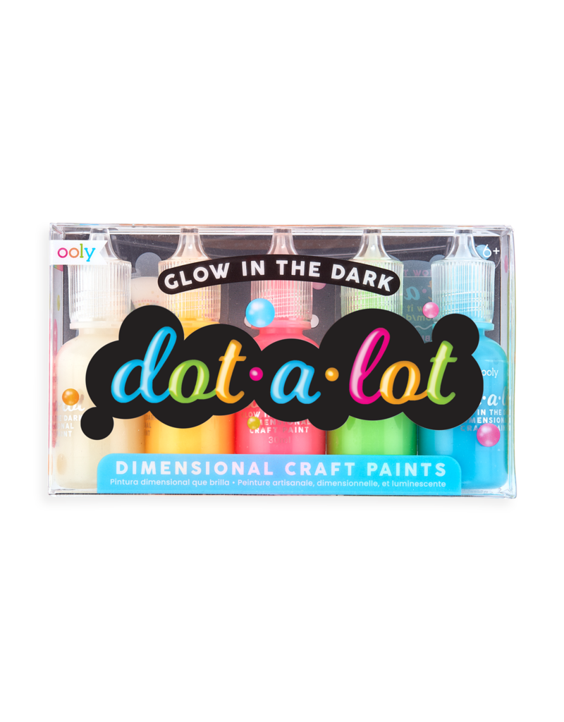 Dot A Lot Dimensional Craft Paint - Glow in the Dark – Hipstitch