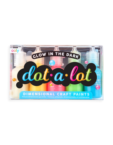 Dot A Lot Dimensional Craft Paint - Glow in the Dark