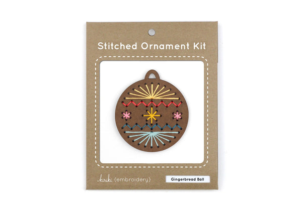 Kiriki DIY Stitched Ornament Kit