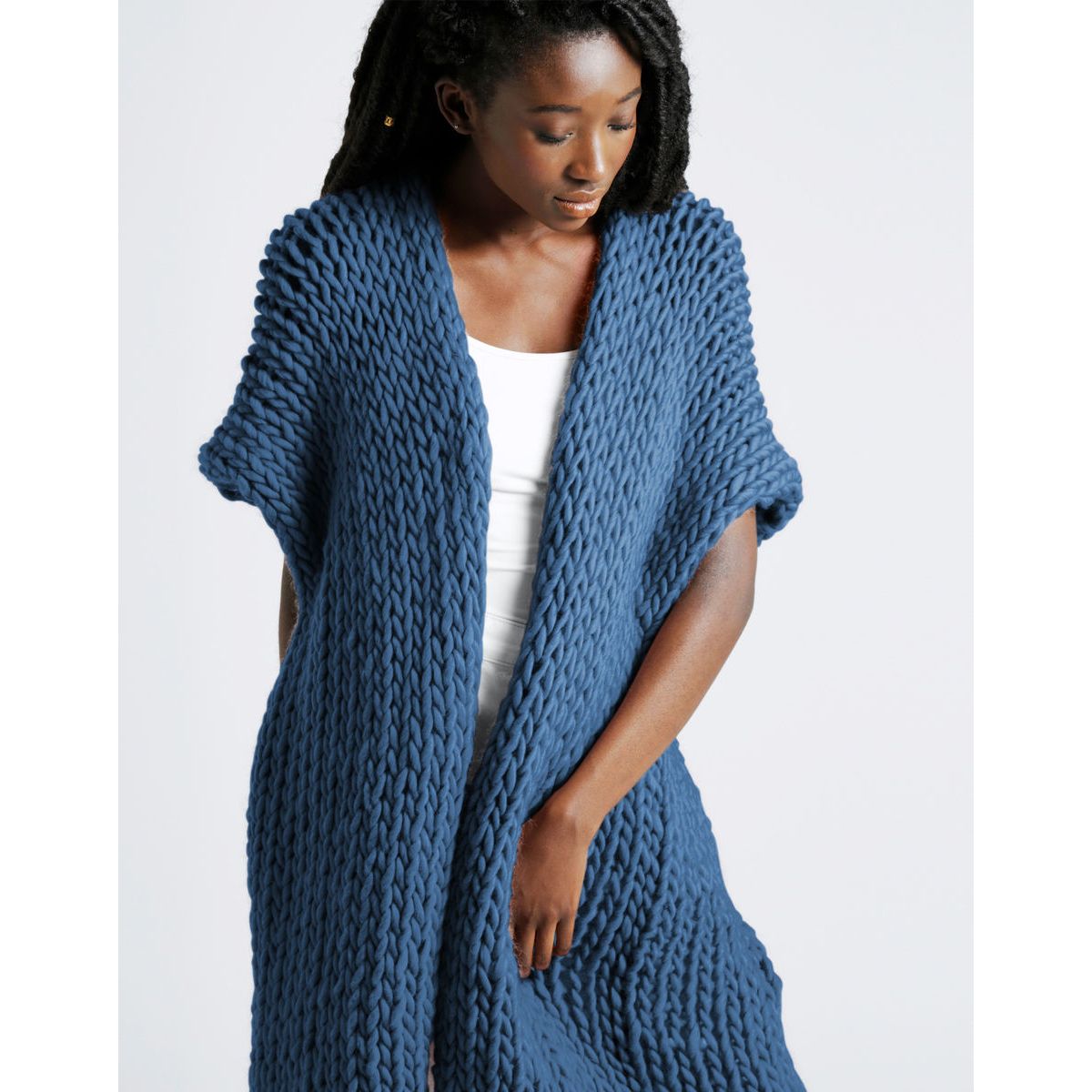 【新品】TODAYFUL Wraparound Knit SK Wool And The Gang All Over You Wrap Knitting Pattern – Hipstitch