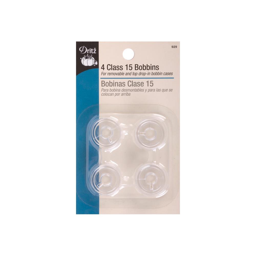 Dritz Class 15 Bobbins 4/Pkg