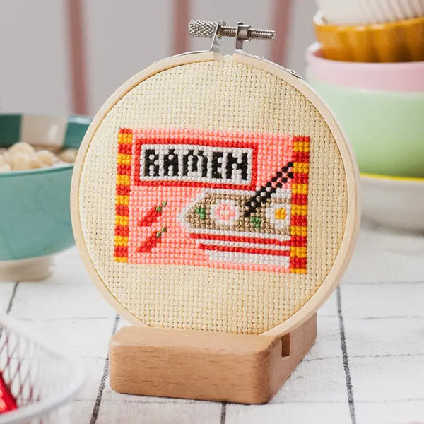Cotton Clara Ramen Cross Stitch Kit
