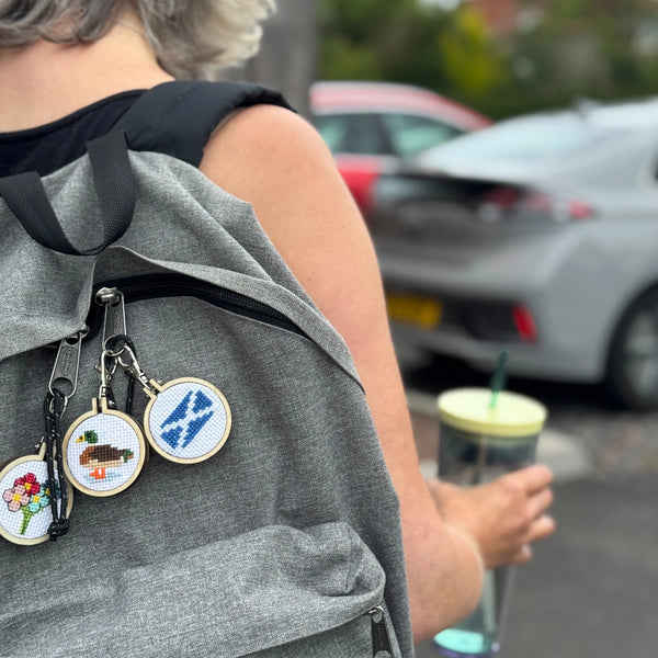 Mini Matchbox Cross Stitch Kit from Crafty Kit Company