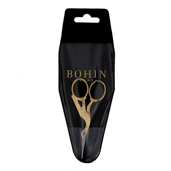 Stork Scissor 4in Gilded