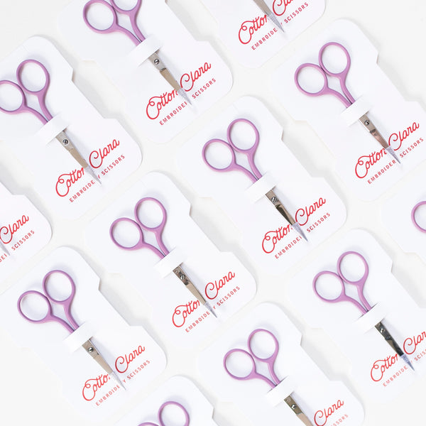 Cotton Clara Colourful Embroidery Scissors