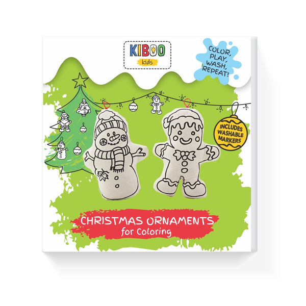 Kiboo Kids - Christmas Ornaments for Coloring