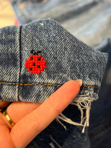 Cross Stitch on Clothing Workshop - BROOKLINE