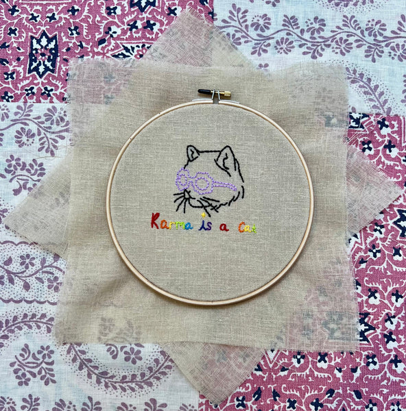 Taylor Swift Embroidery Workshop - BROOKLINE