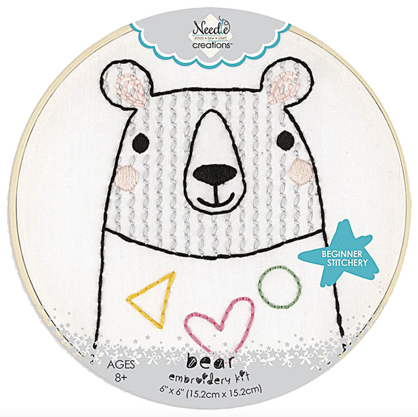 Needle Creations Embroidery Kit Bear