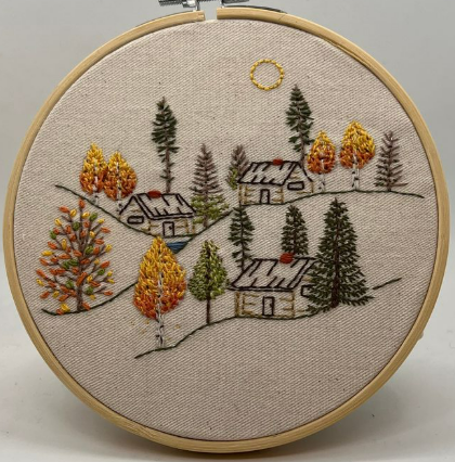 Water House Wellness Embroidery + Massage Workshop-ARLINGTON