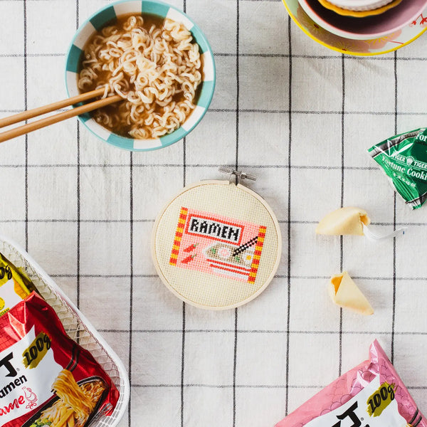 Cotton Clara Ramen Cross Stitch Kit
