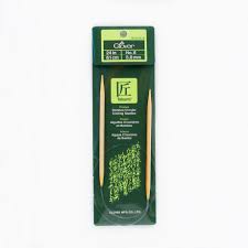 24 in/ 61 cm Clover Circular Knitting Needle - Takumi Bamboo Circular Knitting Needles