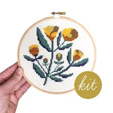 Junebug & Darlin Cross Stitch Kit
