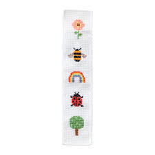 Cotton Clara Cross Stitch Kit Bookmark
