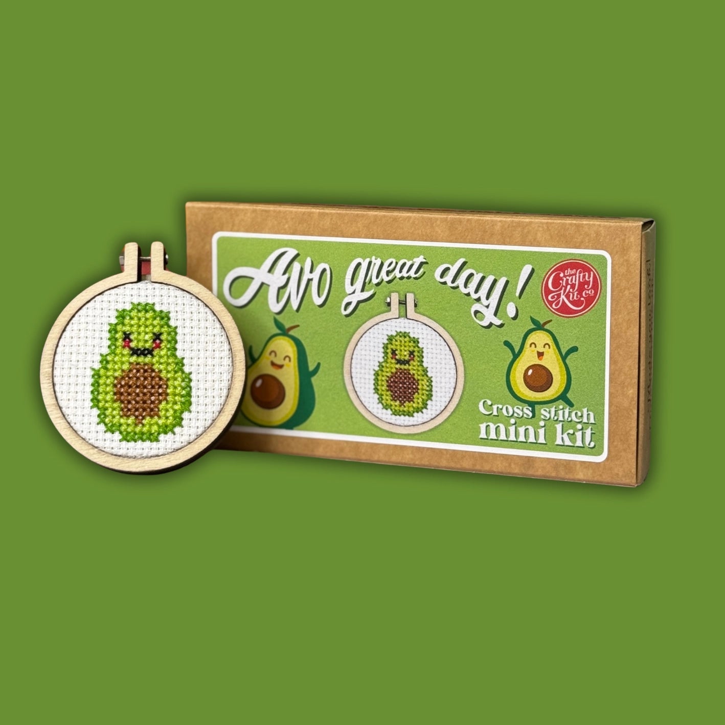 Mini Matchbox Cross Stitch Kit from Crafty Kit Company – Hipstitch