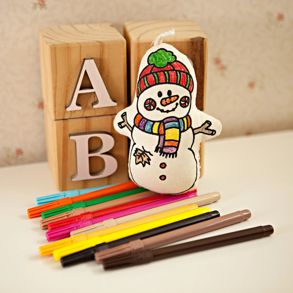 Kiboo Kids - Christmas Ornaments for Coloring