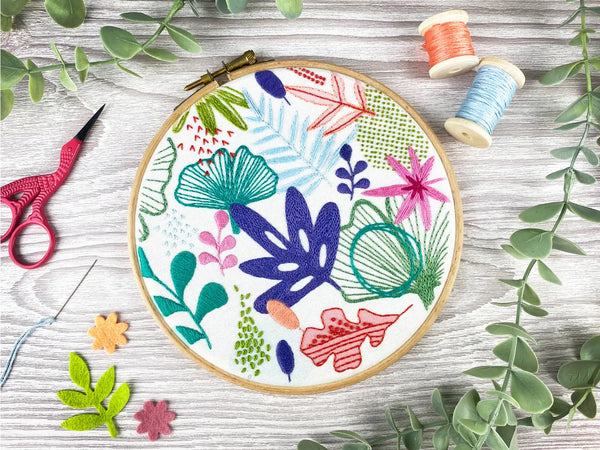 Oh Sew Bootiful Embroidery Pattern Fabric Pack