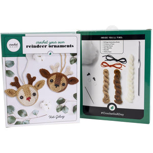 Reindeer Ornaments Crochet Kit