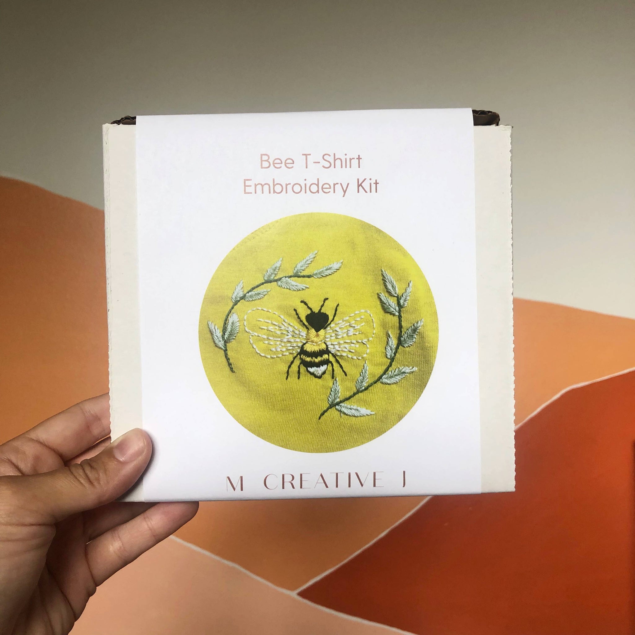 Bee T-Shirt Embroidery Kit