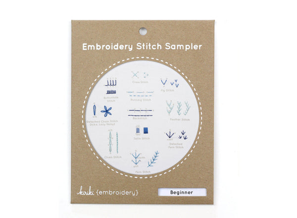 Kiriki Embroidery Stitch Samplers