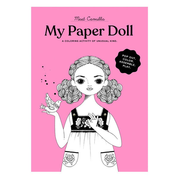 Paper Doll Coloring Kits