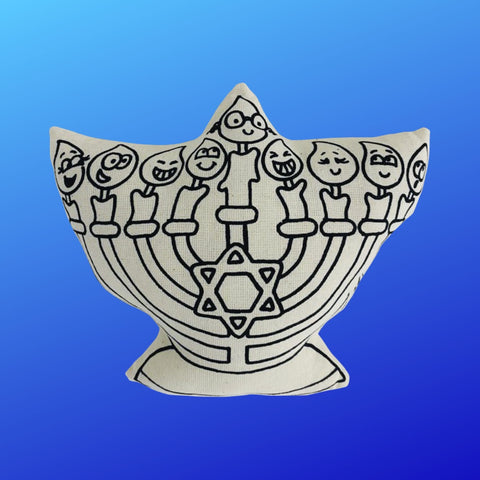 Kiboo Kids - Chanukah Menorah for Coloring