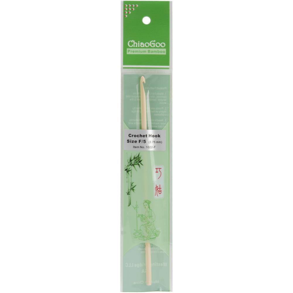 ChiaoGoo Bamboo Crochet Hooks 7.5"