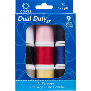 Coats Dual Duty XP General Purpose Thread Box 9/Pkg