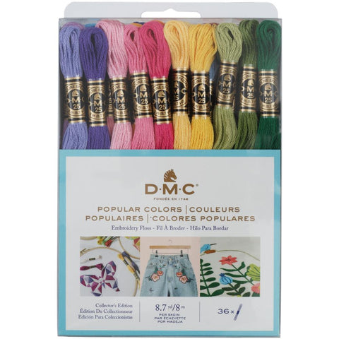 DMC Embroidery Thread Pack of 36