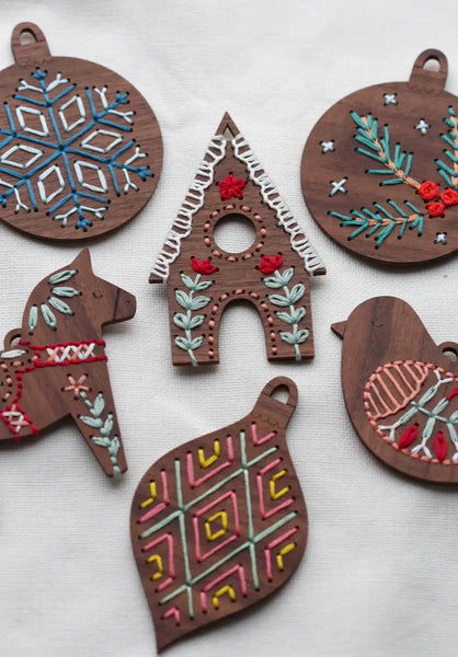 Kiriki DIY Stitched Ornament Kit