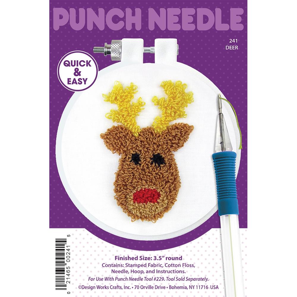 Holiday Punch Needle from Design Works