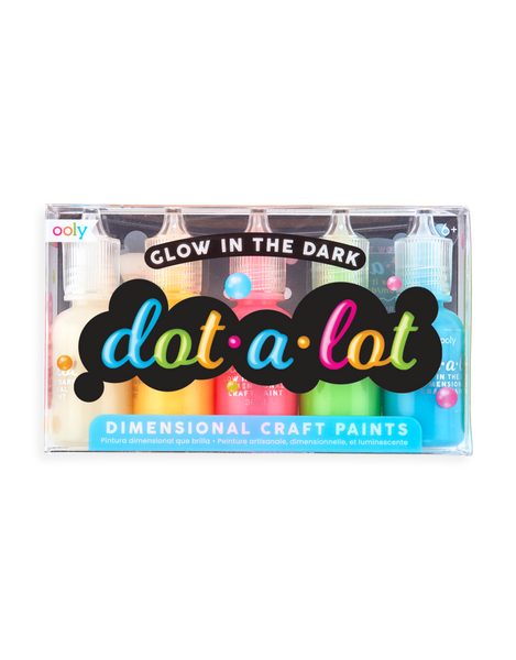 Dot A Lot Dimensional Craft Paint - Glow in the Dark – Hipstitch