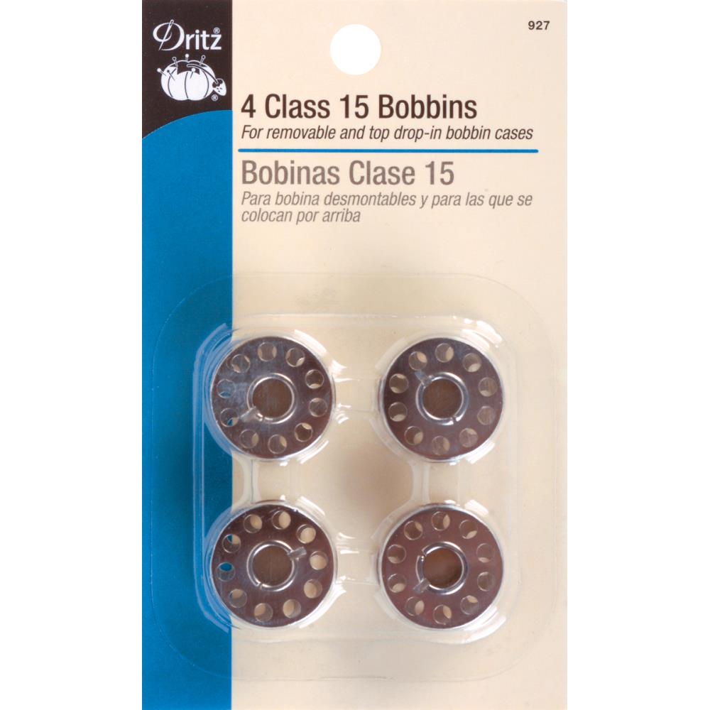 Dritz Class 15 Bobbins 4/Pkg