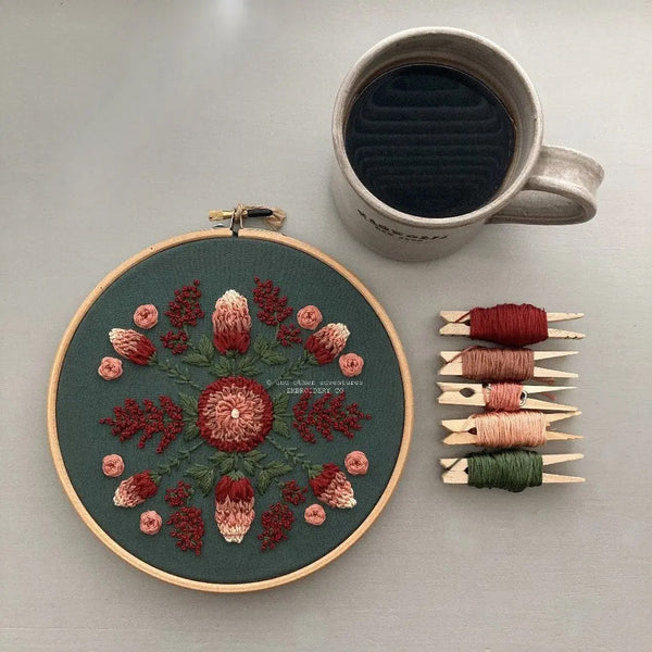 Wildflower Embroidery Kit by And Other Adventures Embroidery Co
