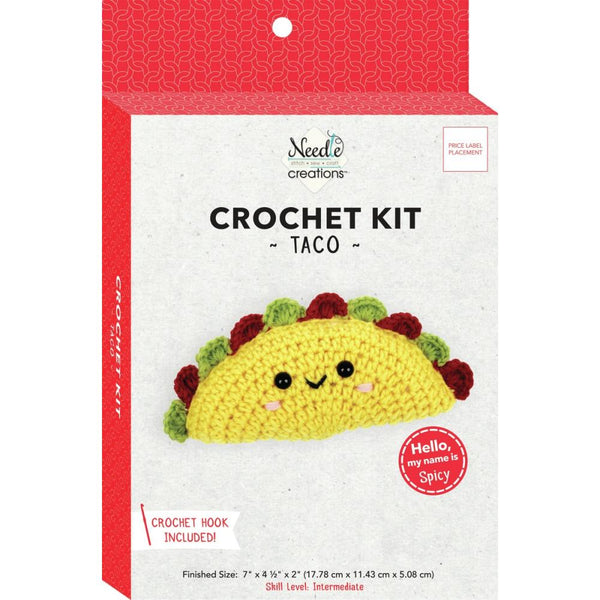 Fabric Editions Stitchin Kidz Crochet Kit -Unicorn