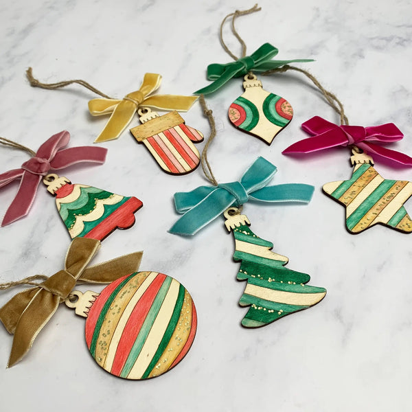 Glitter Ornaments Decorations Craft Kit