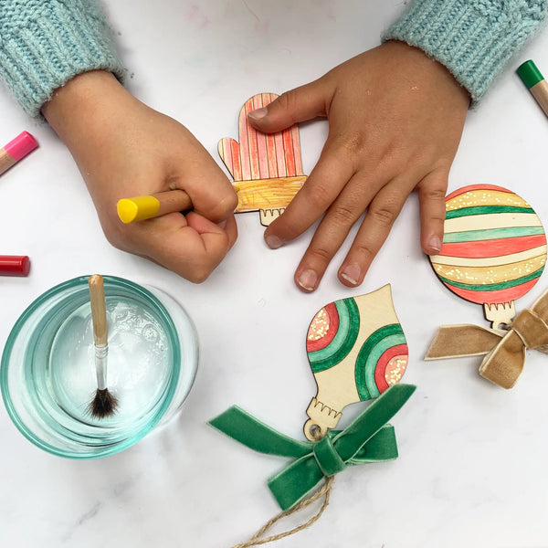 Glitter Ornaments Decorations Craft Kit