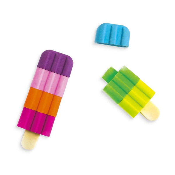 Icy Pops Scented Puzzle Erasers