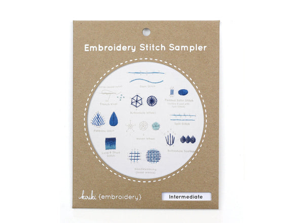 Kiriki Embroidery Stitch Samplers