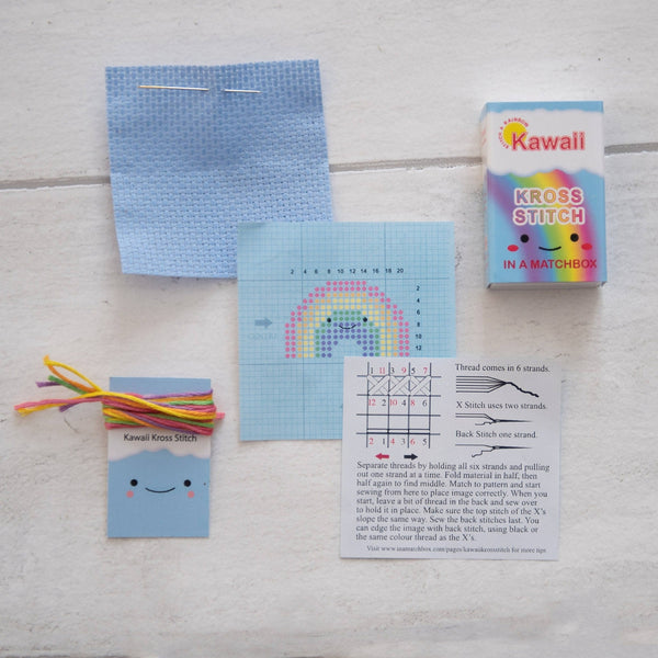 Cross Stitch in a Matchbox Kits