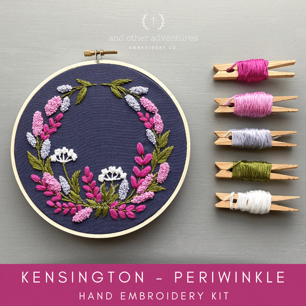 Wildflower Embroidery Kit by And Other Adventures Embroidery Co