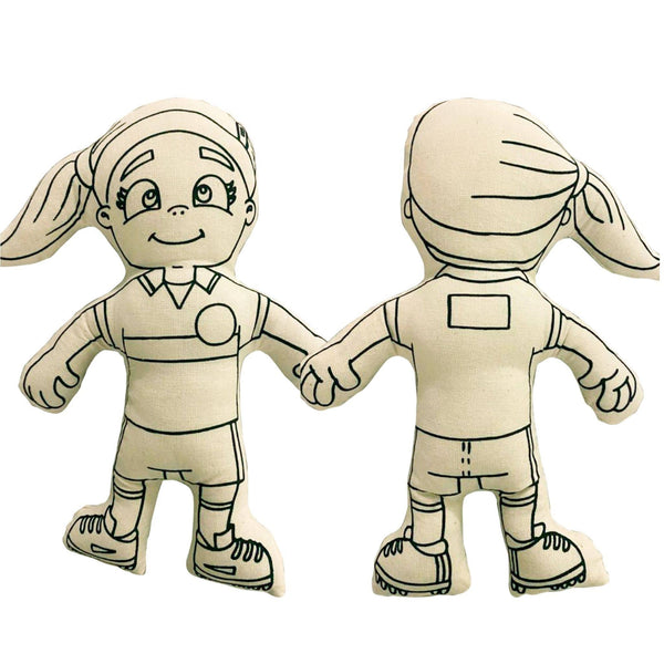 Kiboo Kids - Color your Doll Craft Kits